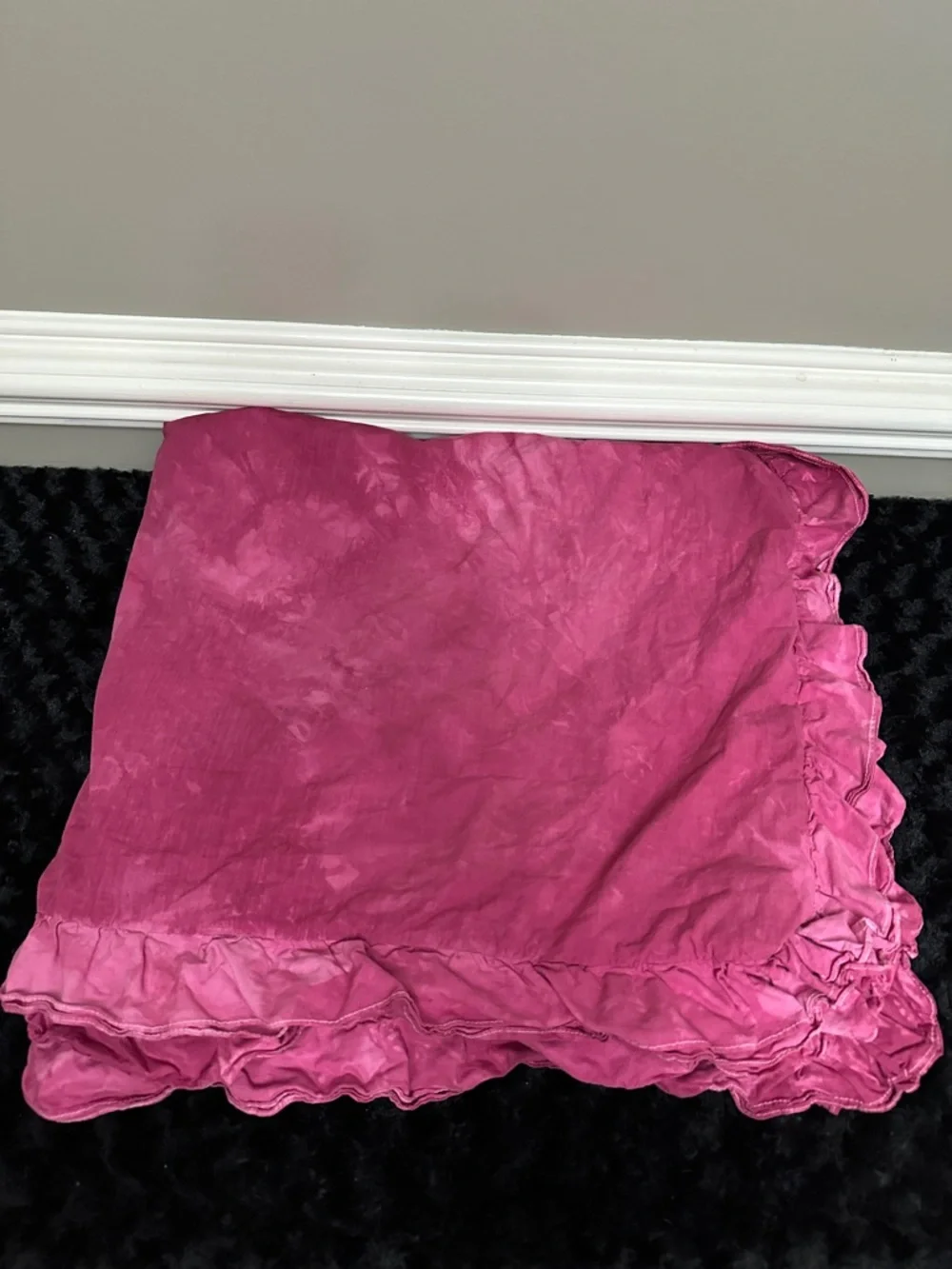 Custom LOVESHACKFANCY x Pottery Barn tie dye duvet cover Sz full/queen